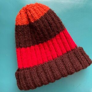 Handmade Vintage Striped Beanie